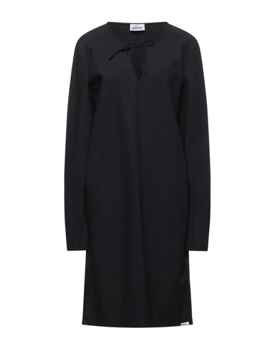 Shop Penn & Ink Woman Midi Dress Black Size 2 Polyamide, Elastane