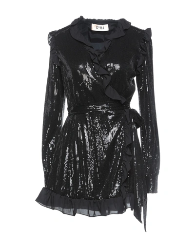 Shop Gina Short Dresses In Black