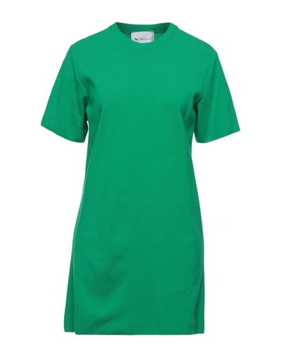 Shop Be Blumarine Woman Mini Dress Green Size 2 Viscose, Polyester