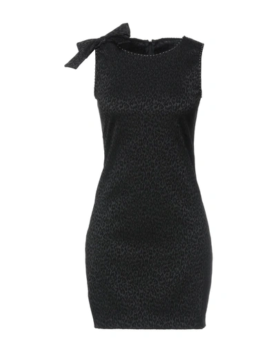 Shop Messagerie Short Dresses In Black