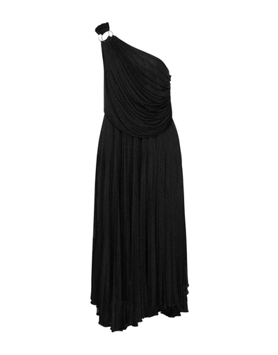 Shop Maria Lucia Hohan Midi Dresses In Black