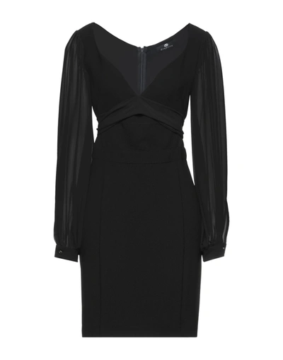 Shop Divedivine Short Dresses In Black
