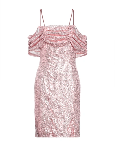 Shop Be Blumarine Woman Mini Dress Pink Size 8 Polyamide