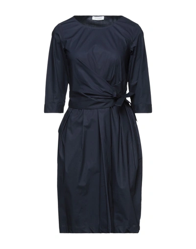 Shop Rosso35 Short Dresses In Dark Blue