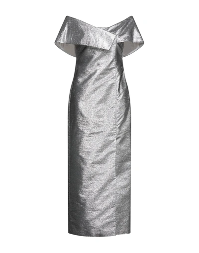 Shop Merchant Archive Long Dresses In Silver