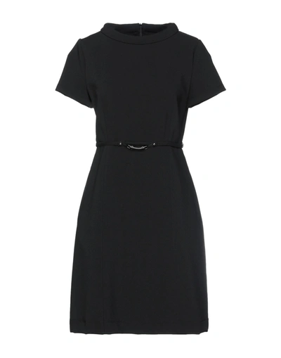 Shop High Woman Mini Dress Black Size 4 Polyester, Elastane