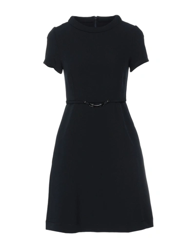 Shop High Woman Mini Dress Midnight Blue Size 4 Polyester, Elastane