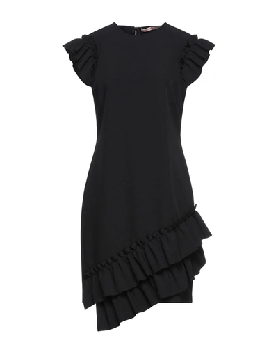 Shop Paola Prata Short Dresses In Black