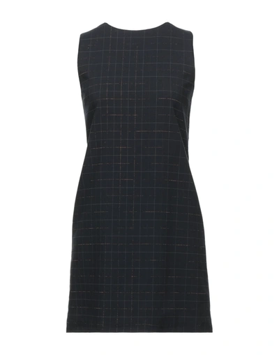 Shop Revise Woman Mini Dress Midnight Blue Size M Polyester, Viscose, Wool, Polyamide, Elastane