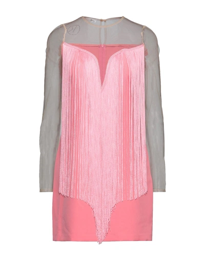 Shop Relish Woman Mini Dress Pink Size 10 Polyester, Elastane