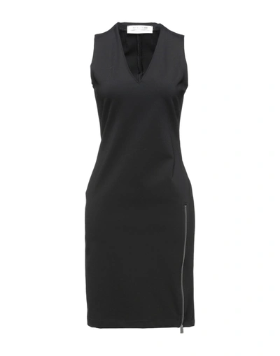 Shop Alyx 1017  9sm Woman Midi Dress Black Size S Viscose, Polyamide, Elastane