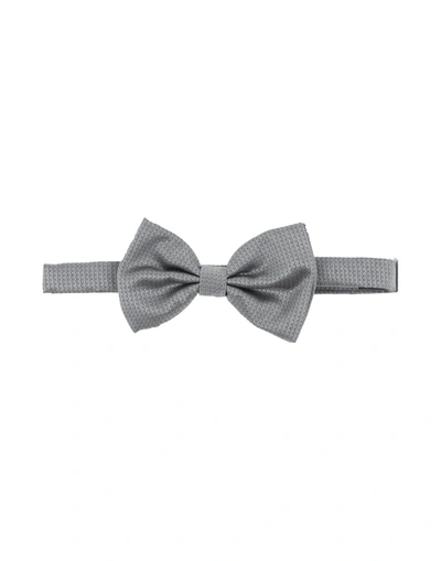 Shop Patrizia Pepe Man Ties & Bow Ties Light Grey Size - Polyester