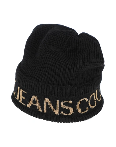 Shop Versace Jeans Couture Hats In Black