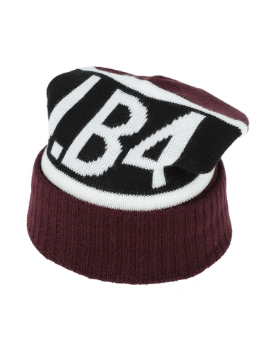 Shop J·b4 Just Before Hats In Maroon