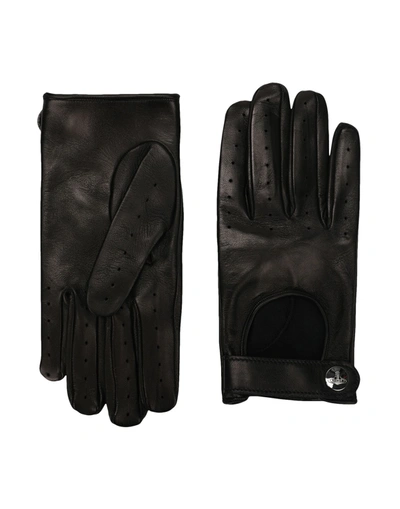 Shop Vivienne Westwood Gloves In Black