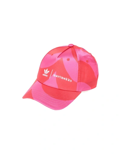 Shop Adidas X Marimekko Hats In Red