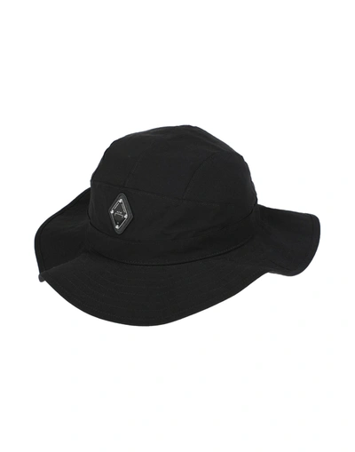 Shop A-cold-wall* Man Hat Black Size Onesize Nylon, Elastane