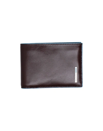 Shop Piquadro Wallets In Cocoa