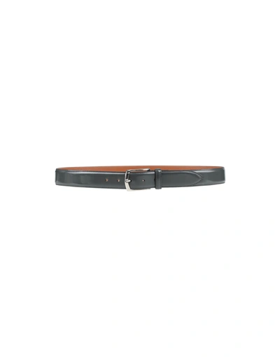 Shop Andrea D'amico Belts In Grey