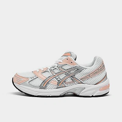 Shop Asics Women's Gel-1130 Running Shoes In White/pure Silver
