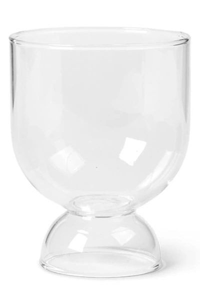 Shop Ferm Living Set Of 2 Still Glasses In Clear