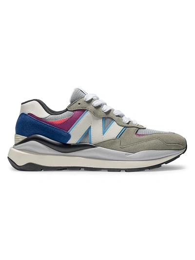 Shop New Balance Unisex 57/40 Mix Media Sneakers In Grey