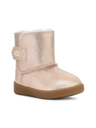 Ugg Kids' Baby Girl's Keelan Metallic Boots Rose Gold | ModeSens