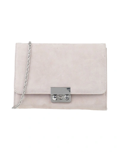 Shop Francesco Sacco Handbags In Light Grey