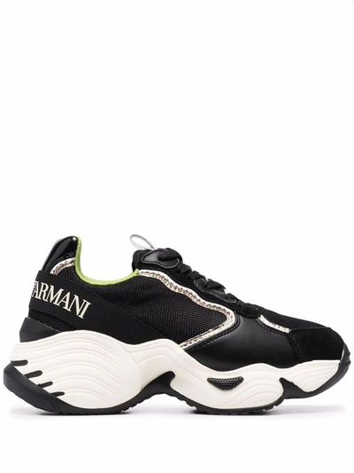 Emporio Armani E.armani Exclusive Pre Sneakers Black | ModeSens