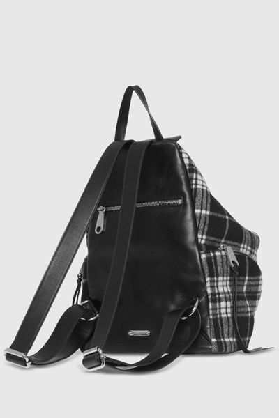 Shop Rebecca Minkoff Julian Backpack In White/black