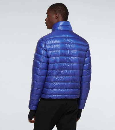 Shop Moncler Hers Down-padded Jacket In Blue