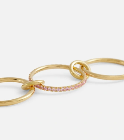 Spinelli Kilcollin 18kt Yellow Gold Ring With Sapphire In Gold