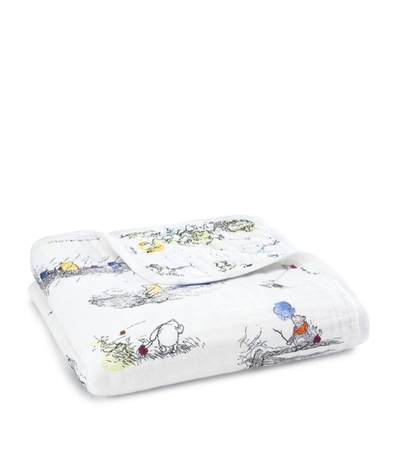 Shop Aden + Anais Winnie The Pooh Dream Blanket In White