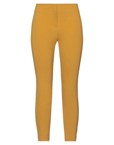 Shop Maliparmi Malìparmi Woman Pants Ocher Size 8 Polyamide, Elastane In Yellow