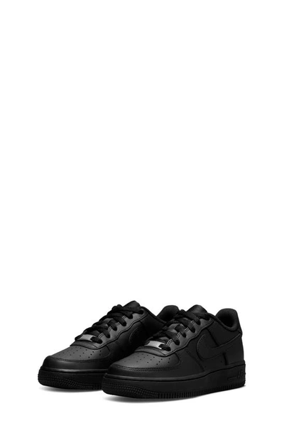 Shop Nike Kids' Air Force 1 Sneaker In Black/ Black