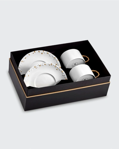 L'objet Haas Mojave Teacup + Saucers, Set Of 2