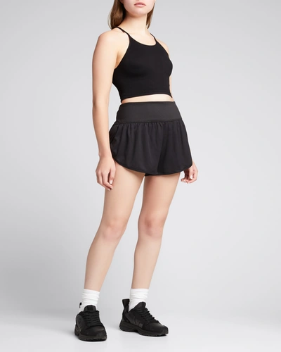 Shop Fp Movement By Free People Game Time Active Shorts In Black