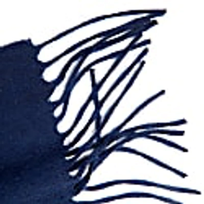 Kinalba Oban Navy Cashmere Scarf In Cashmere