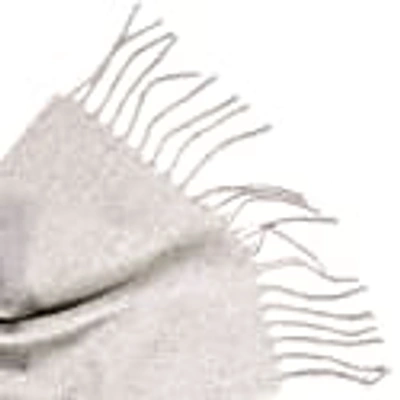 Kinalba Oban Light Grey Cashmere Scarf In Cashmere