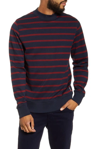 Shop Oliver Spencer Robin Slim Fit Organic Cotton Sweater In Murphy Navy
