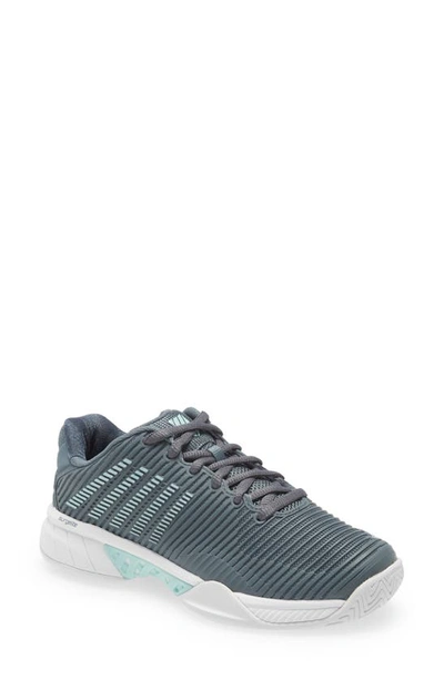 Shop K-swiss Hypercourt Express 2 Tennis Shoe In Stormy Weather/ Icy Morn