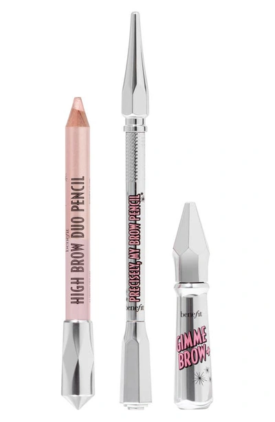 Benefit Cosmetics Benefit Full Size Jingle Brows Brow Gel, Pencil &  Highlighter Set In Shade 2
