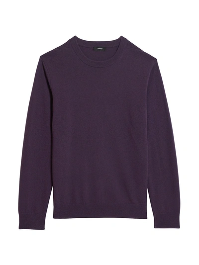 Shop Theory Cashmere Pullover Sweater In Farrow