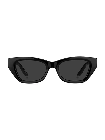 Shop Givenchy Gv 52mm Cat Eye Sunglasses In Black