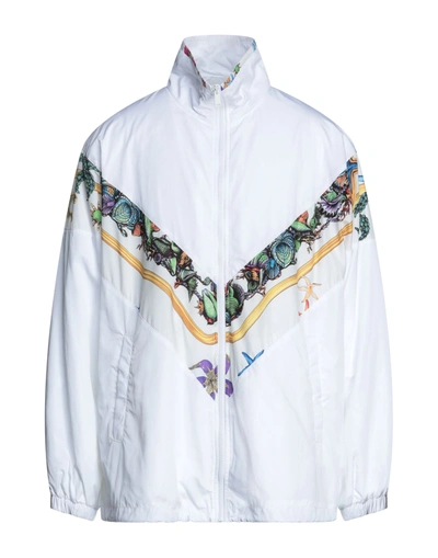 Shop Versace Jackets In White