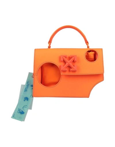 Orange off white bag hot sale