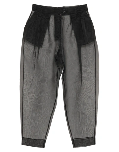Shop Dolce & Gabbana Woman Pants Black Size 4 Polyamide, Polyester