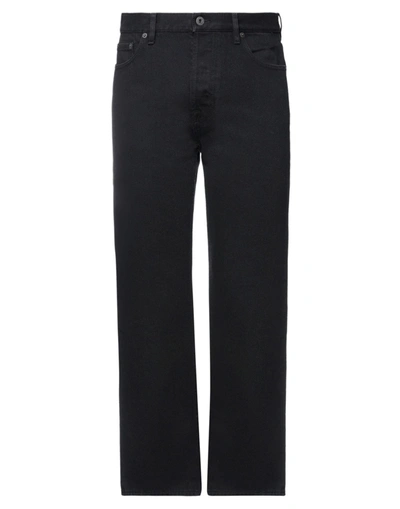 Shop Valentino Garavani Man Jeans Black Size 32 Cotton