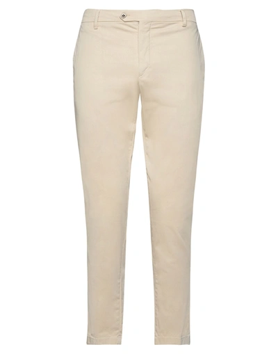 Shop Be Able Man Pants Beige Size 30 Cotton, Elastane