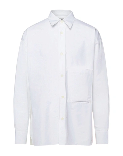 Shop Valentino Garavani Man Shirt White Size L Cotton